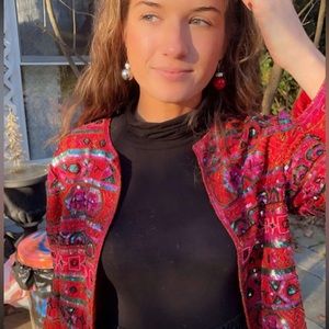 Vintage Sequin Blazer